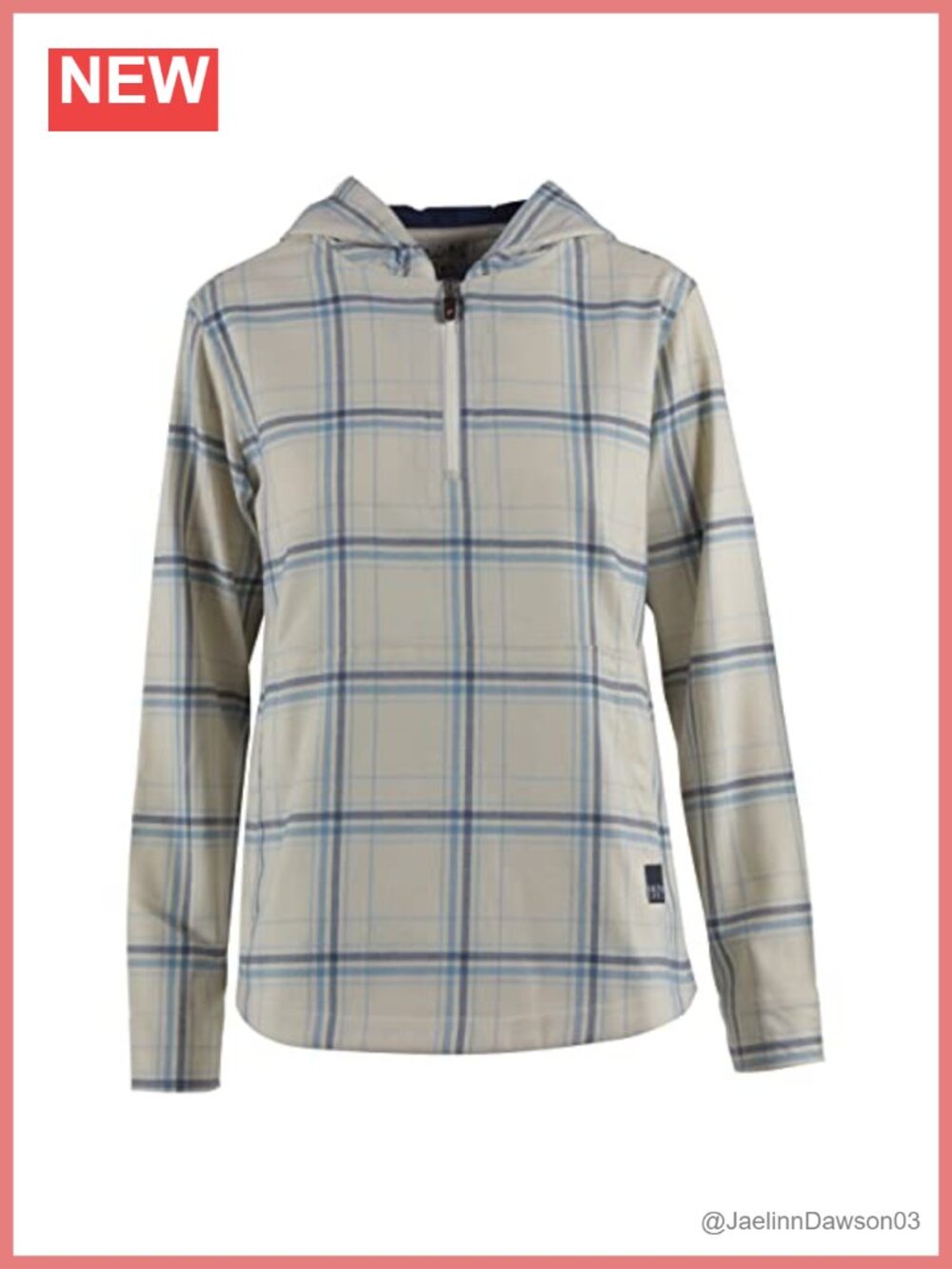 Salt Life Ahoy Lightweight Performance SLX Hoodie Quarter Zip Pullover